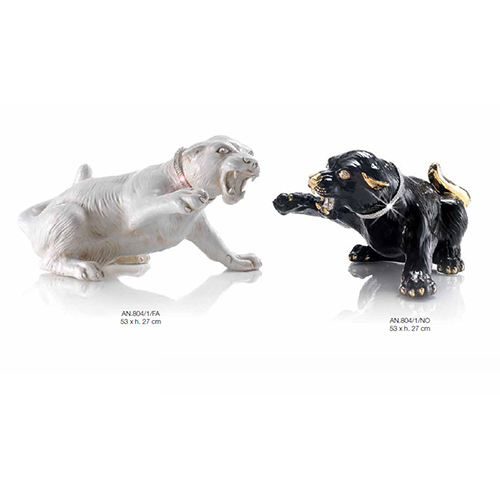 Щенок пантеры с ошейником Swarovski 